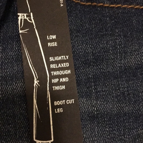 ANA a New Approach Blue Jeans  Stretch Boot Cut - Picture 8 of 8